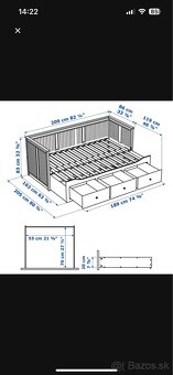 Hemnes posteľ - 3