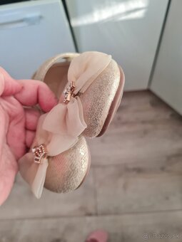 Zlate balerinky Nelli Blu 28 - 3