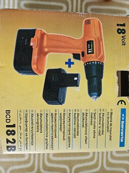Akumulátorový vrtací skrutkovač BAVARIA BCD 182B - 3