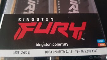 Kingston Fury DDR4 32GB 3200MHz CL16 - 3