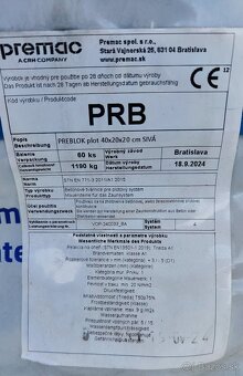 Predam plotove tvarnice Premac 40x20x20 - 3