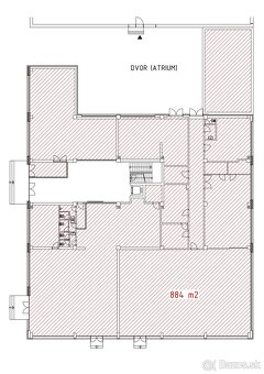 Obchodné priestory na prenájom - Komárno 884m2 - 3