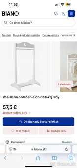 Dreveny stojan na oblečenie - 3