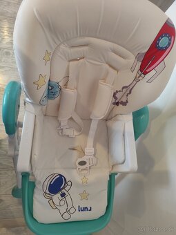 Detská jedálenská stolička Caretero Luna - 3