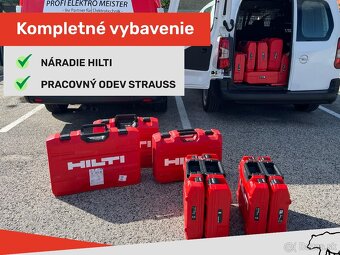 Elektrikári do Nemecka – auto, oblečenie, ubytovanie 28€ / h - 3