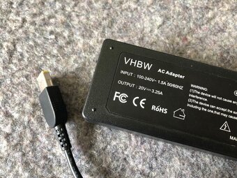 Nabíjačka na notebook LENOVO 20V 3,25A 4,5A rôzne konektor. - 3