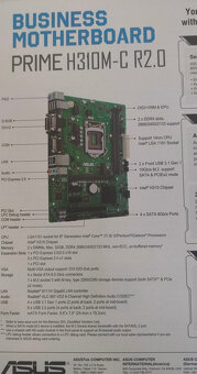 [nova] Asus Prime H310M-C R2.0 - 3