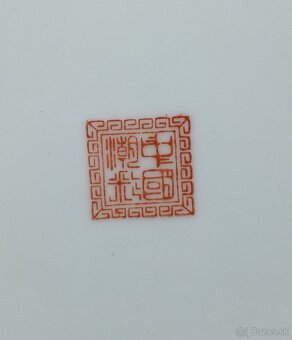 Čína tanier, dekoračný, porcelán - 3