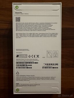 Iphone 17 PRO 512GB silver úplne nový nerozbalený. - 3