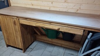 Pracovný stôl 260x60 cm - 3