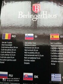 Predám novú zabalenú sadu nožov Berlinger Haus - 3