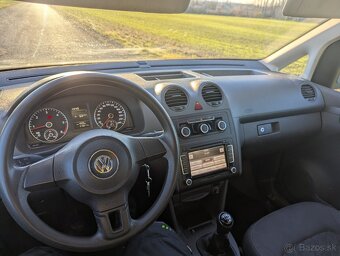 VW Caddy 1.6 TDI - Navigácia, klíma, vyhrievané sedačky - 3