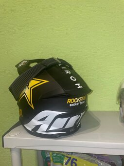 Helma Airoh Rockstar + okuliare 100% - 3