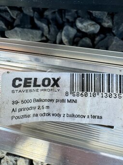 Balkonovy profil Celox mini - 3