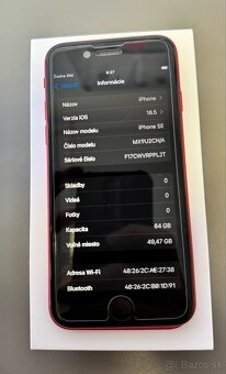 IPhone SE 2020 64GB Red - 3