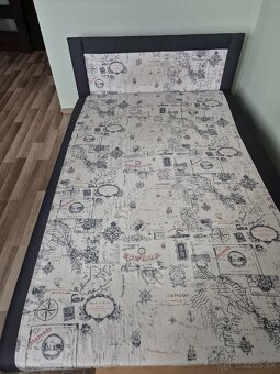 Široká jednolôžková posteľ s úložným priestorom - 3