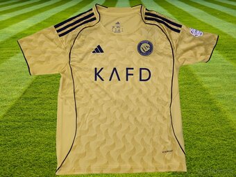 dres Cristiano Ronaldo  Al Nassr žltá edícia 2025/2026 - 3