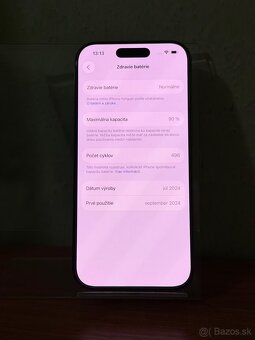 Dobrý deň Ponúkam na predaj iPhone 16 PRO 128GB Natural - 3