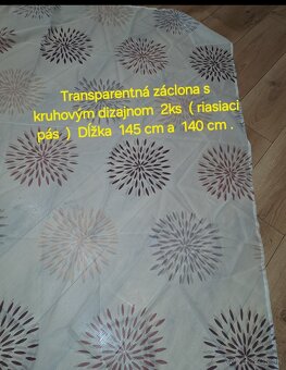 ZÁCLONY  KVETT  -  KRUHY  A INÉ - 3