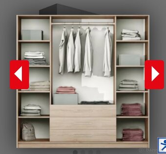 Skriňa antracit - 3