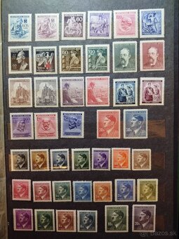 Protektorát Čechy a Morava - partia známok - 3