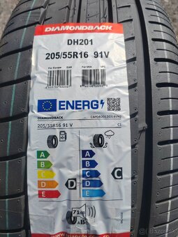 Letné pneu DIAMONDBACK 205/55 r16 - nové - 3