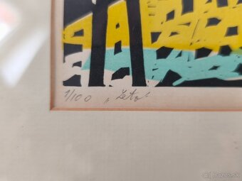 Obraz - Edita Ambrušová -1963 - Leto - 3