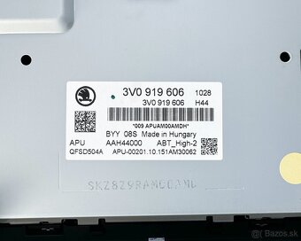 Displej rádia pre Superb 3 (Columbus/Amundsen) l 3V0919606 l - 3