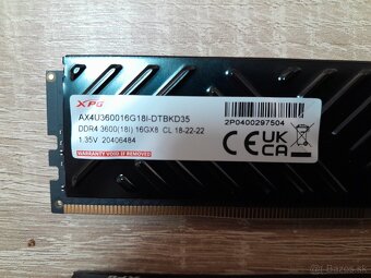 32 GB DDR4 3600 MHz Cl18 - 3