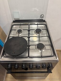 Predám nerezový kombinovaný sporák Electrolux - 3
