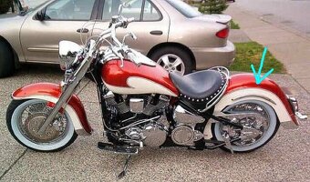 Yamaha XV 1700 road star bocne listy - 3