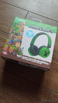 Detské bezdrôtové slúchadlá MINECRAFT - 3