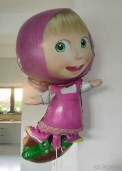 Nové balóny Máša 84cm a medveď 65cm - AŽ 15/16/17 kusov - 3