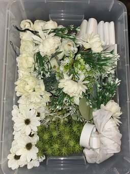 Svadobná výzdoba na auto kombinovateľná - 3