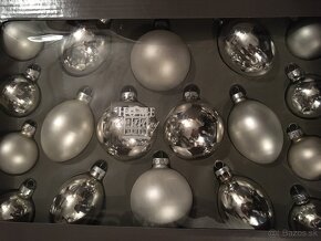 Predám starožitné vianočne sklo gule na stromček - nove bale - 3