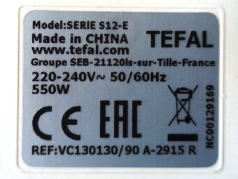 Parný hrniec TEFAL MINICOMPACT S12-E - 3