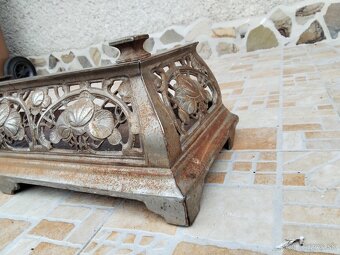 Predložka pred kachle zdobená - 3