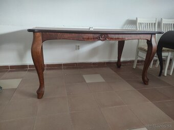Masívny jedálenský stôl - 3