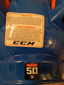 Detska hokejova prilba CCM S 50 - 3