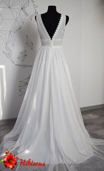 Nové boho svadobné šaty Hibiscus - 3