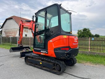 Minibagr Kubota KX027-4 / 3režimy průtoku, 2800mth - 3