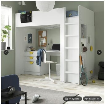 Poschodová posteľ IKEA SMÅSTAD - 3