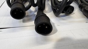 Dmx xlr káble 2m 15 ks - 3