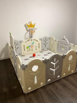 Detská ohrádka s podložkou - 3