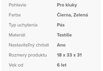 Školská taška - 3