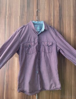 Červená károvaná košeľa - 3