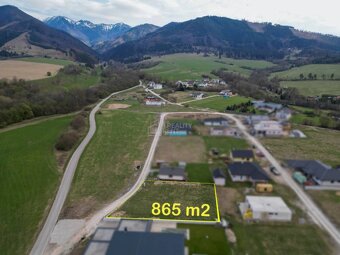 Predáme pozemok pod rodinný dom  865 m2 - Žilina Krasňany - 3