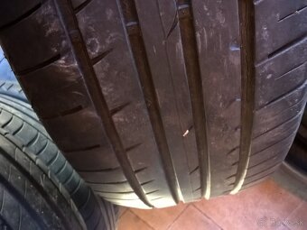 LETNÉ 225/60 R17 99H HANKOOK a CONTI cca 6 mm - OD 50-€/sada - 3