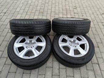 Hliníkové disky 5x112 R16 s letné pneu 205/55 r16 MATADOR - 3