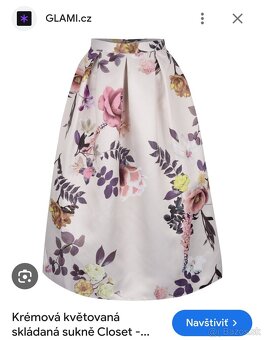 Elegantná sukňa Closet - 3